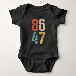 Anti-Trump - 86 47 I Baby Strampler