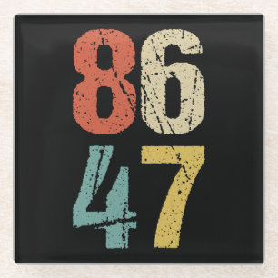 Anti-Trump - 86 47 I Glasuntersetzer