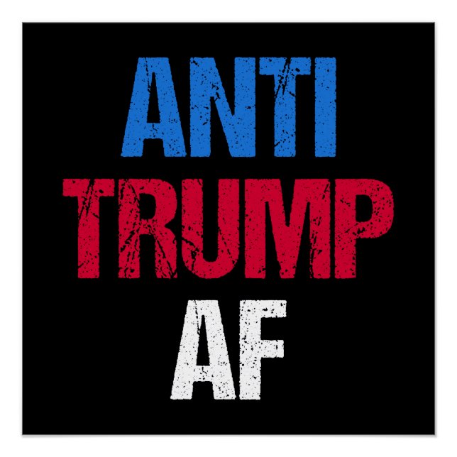 Anti-Trump AF I Poster (Vorderseite)
