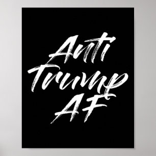 Anti Trump Af S Politisch Poster