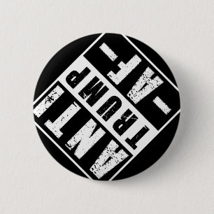 Anti Trump Af Shirt kühne liberale politische Humo Button