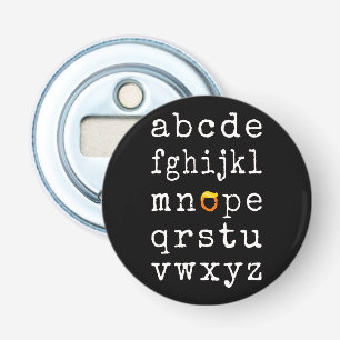 Anti-Trump Alphabet - Nope V Flaschenöffner