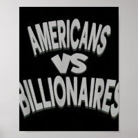 Anti-Trump-Amerikaner Vs Billionaires