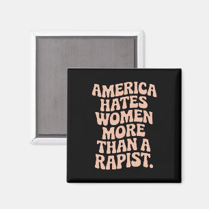 Anti-Trump-Anti-MAGA-Protest Feministische Aktivis Magnet