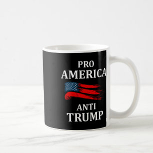 Anti-Trump Anti-Trump 2024 Amerikanische Flagge Kaffeetasse