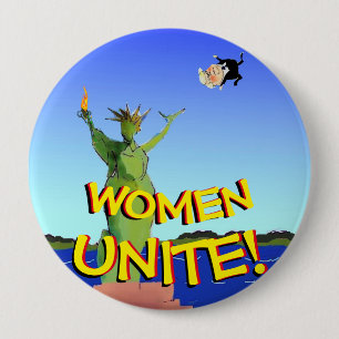 Anti Trump Biden Women Unite Vote Demokrat 2020 Button