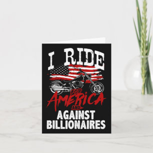 Anti Trump Biker Pro-Demokratie-Widerstand gegen B Karte