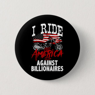 Anti-Trump-Biker Pro-Demokratie Widerstand gegen R Button