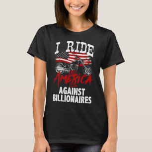 Anti-Trump-Biker Pro-Demokratie Widerstand gegen R T-Shirt