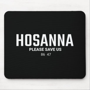 Anti Trump Christ 86 47 Hosanna Rette Uns Mousepad