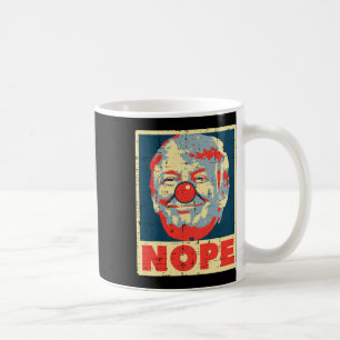 Anti Trump Clown Vintag Retro Impeach No Donald Kaffeetasse