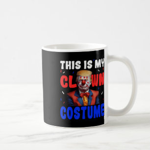 Anti-Trump-Clowns-Kostüm Lustiges Halloween Präsid Kaffeetasse