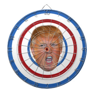 Anti-Trump Dart Board Dartscheibe