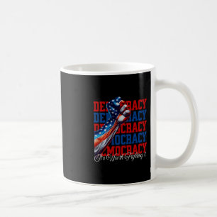 Anti-Trump Demokratie Es Ist Einen Kampf Wert 4 Ko Kaffeetasse