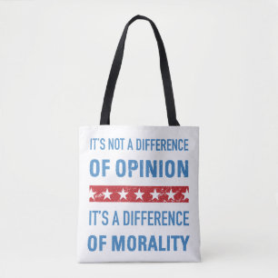 Anti-Trump-Differenz der Moral