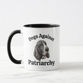 Anti Trump Dog Mama Feminist Funny Politische Hund Tasse