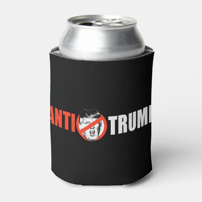 Anti-Trump Dosenkühler (Kanne Vorderseite)