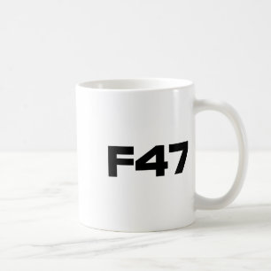 Anti Trump F47 Kollektion Bold Resist Projekt 2025 Kaffeetasse