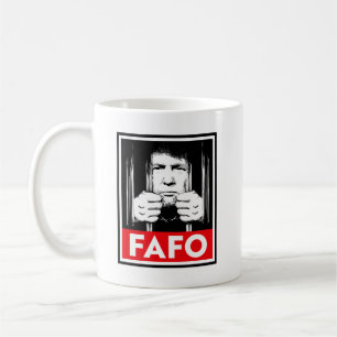 Anti-Trump FAFO Kaffeetasse