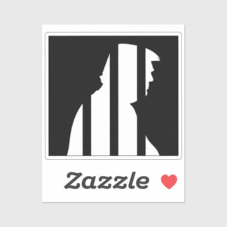 Anti Trump Felon Trump for Prison 2024 Aufkleber