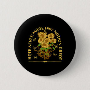 Anti Trump floral-demokratischer Präsident Liberal Button