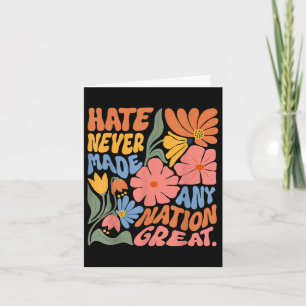 Anti Trump floral-demokratischer Präsident Liberal Karte