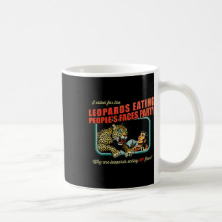 Anti-Trump habe ich für Leoparden gestimmt, die di Kaffeetasse