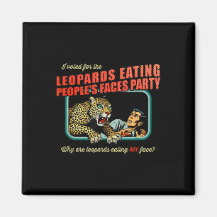 Anti-Trump habe ich für Leoparden gestimmt, die di Magnet