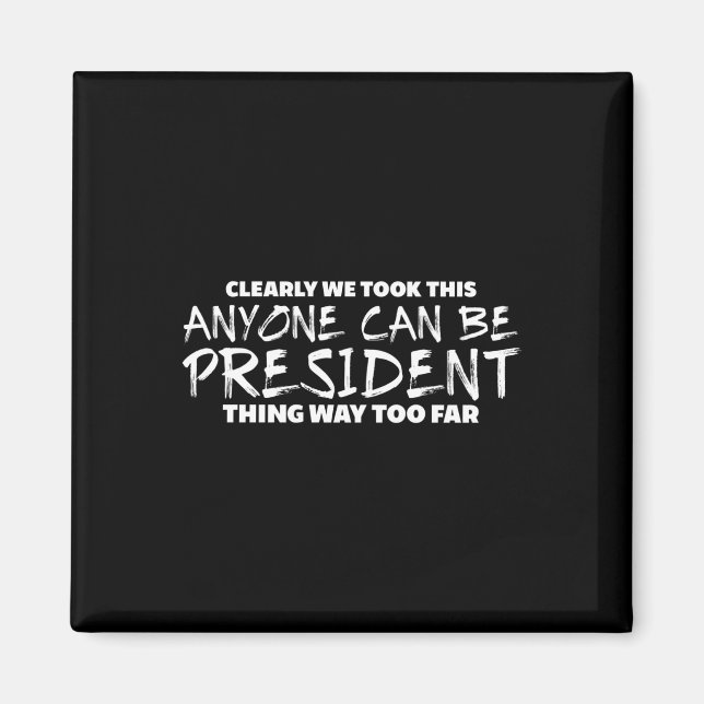 Anti Trump hasst langen Sieg Magnet (Vorne)