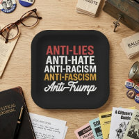 Anti Trump hasst Lügen und Faschismus hält sich ge