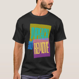 Anti Trump Impeach & Remove T-Shirt