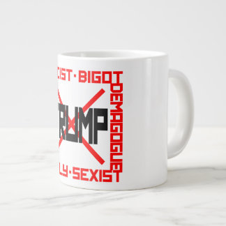 Anti-Trump Jumbo-Tasse