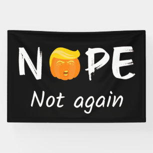 Anti-Trump - Keine, keine Halloween-Ausgabe II Banner