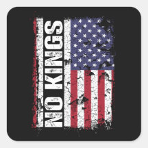 Anti Trump Keine Könige USA Flagge Protest Zitat
