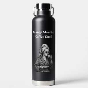 Anti Trump Lustige Feministische Kaffeeliebhaberin Trinkflasche