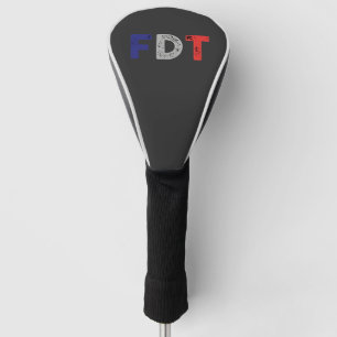 Anti Trump Maga FDT Widerstandskraft gegen Demokra Golf Headcover