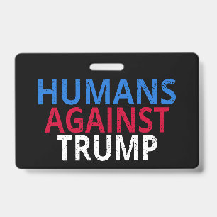 Anti-Trump - Menschen gegen Trump Ausweis