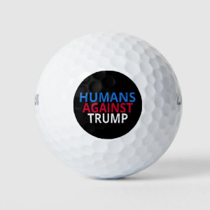 Anti-Trump - Menschen gegen Trump Golfball