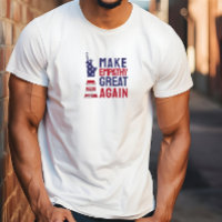 Anti-Trump-Merch-Protestflagge - blauer roter T - 