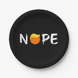 Anti-Trump - Neue Ausgabe II Pappteller