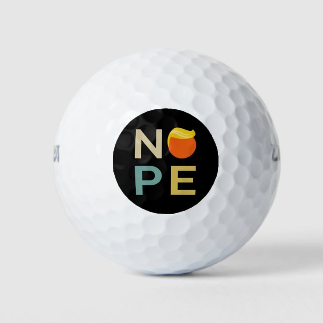 Anti-Trump - Neue Ausgabe III Golfball (Vorderseite)