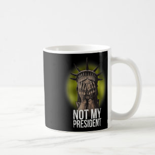 Anti Trump nicht mein Präsident Teeshirt widersteh Kaffeetasse
