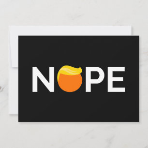 Anti-Trump - Nope Edition Einladung