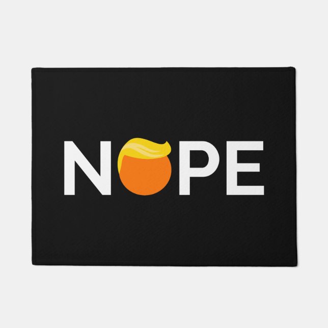 Anti-Trump - Nope Edition Fußmatte (Vorderseite)