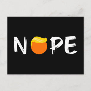 Anti-Trump - Nope Edition II Postkarte