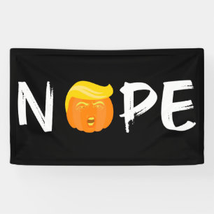 Anti-Trump - Nope Halloween Edition II Banner