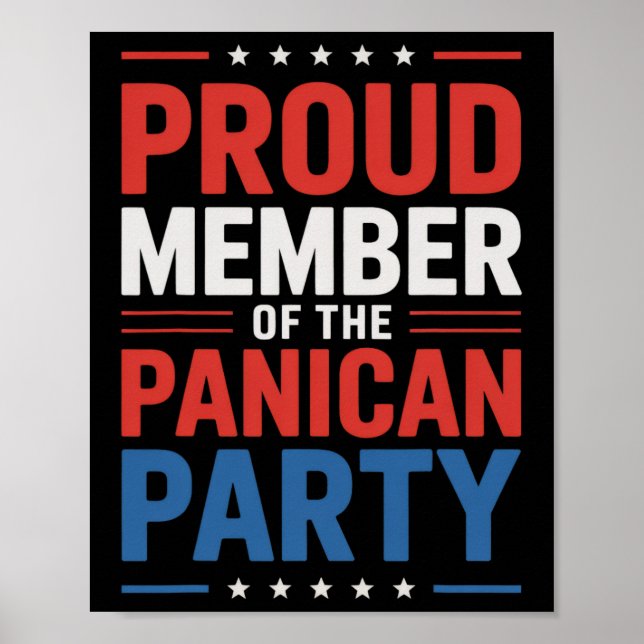 Anti-Trump-Panikanpartei  Poster (Vorne)