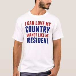 Anti Trump Patriotic nicht mein Präsident T-Shirt