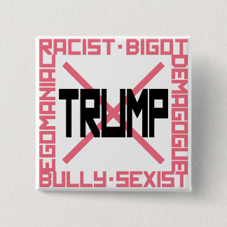 Anti-Trump Pink Button