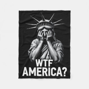 Anti-Trump-Politik und Demokratie im Westen Amerik Fleecedecke